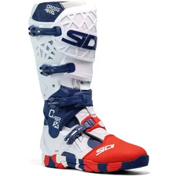 Sidi Crossair X Messy, Stiefel - Weiß/Dunkelblau/Rot - 40 EU