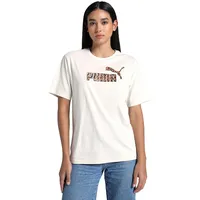 Puma ESS Graphic Animal Relaxed Tee weiß L
