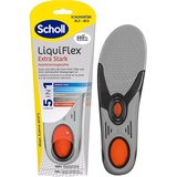SCHOLL LiquiFlex Komforteinlegesohlen Extra Support S, mehr Polsterung durch Memory Foam und Unterstützung des Fußgewölbes, 1 x 2 Stück