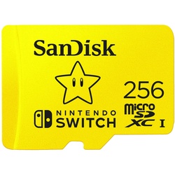 SanDisk microSDXC Speicherkarte für Nintendo Switch - 256GB