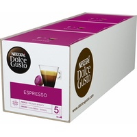 Nescafé DOLCE GUSTO Espresso Kaffee KaffeeKAPSEL 3er Pack 3 x 16 KAPSELN