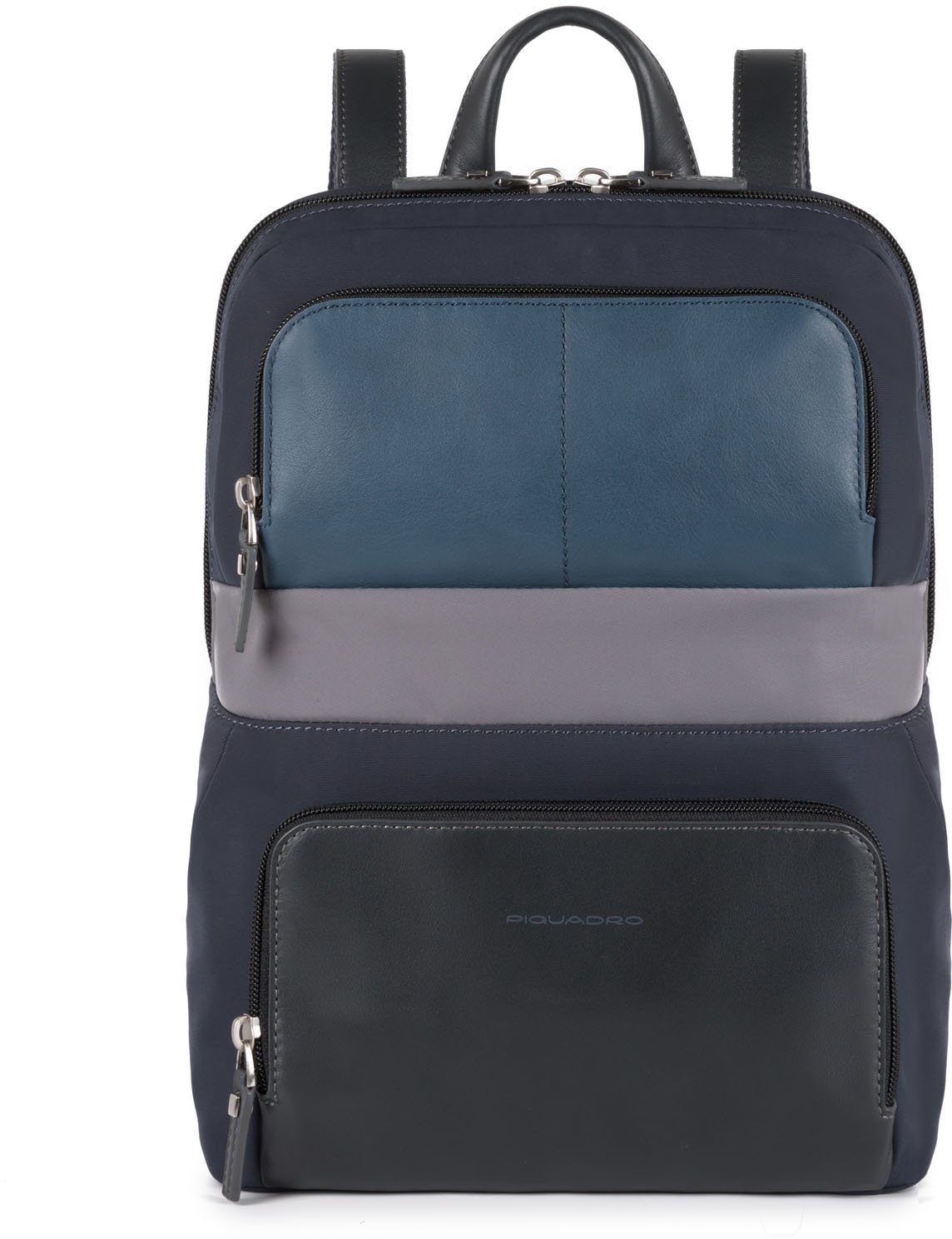 Piquadro Michael Kleiner Rucksack mit Laptopfach 11" blu