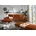 W.Schillig Eckcouch Leder 3-Sitzer Braun