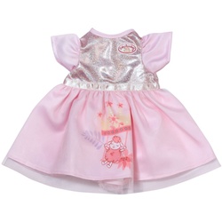 Baby Annabell Puppenkleidung Little Sweet Kleid, 36 cm, mit Kleiderbügel rosa