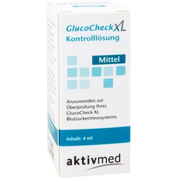 Glucocheck Xl Kontroll-Lösung Mittel 4 ML