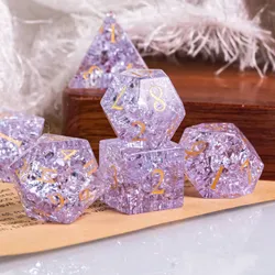 Glaswürfel Critcrack lilac