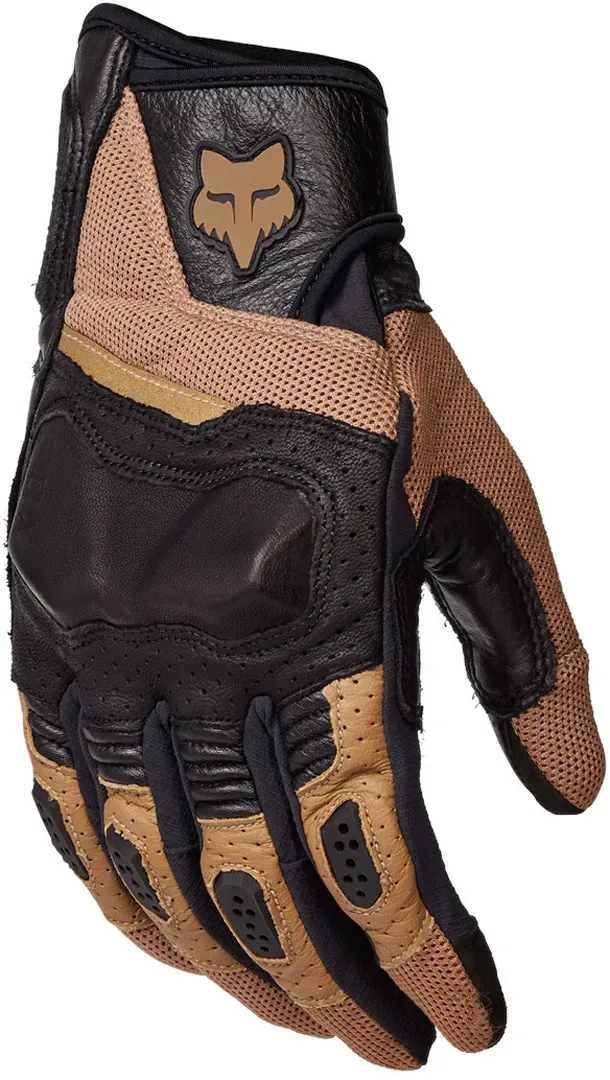 FOX Bomber Pro Air Adv Motorcross Handschoenen, zwart-bruin, XL Voorman