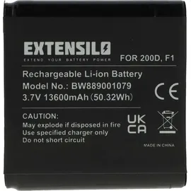 EXTENSILO Akku kompatibel mit Pure Avalon N5 Lautsprecher Boxen Speaker (13600mah, 3,7v, Li-Ion)