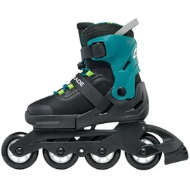 Rollerblade Microblade Kinder Schwarz/Petrol Grün 33
