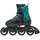 Rollerblade Microblade Kinder Schwarz/Petrol Grün 33