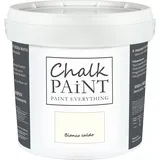 Chalk Paint Everything® Bianco Caldo Kreidefarbe Wasserbasis für Alle Oberflächen einfach zu verarbeiten ohne schlechten Geruch - Chalk Paint Extra Matt (5 Liter)