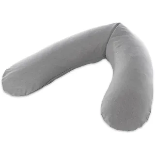 Mikroperlen Bamboo melange mittelgrau