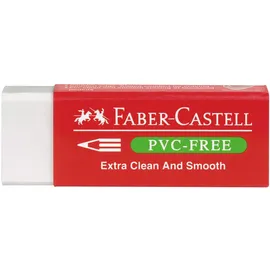 Faber-Castell Radiergummi PVC-FREE weiß,