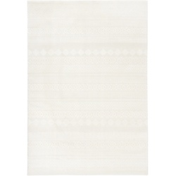 Webteppich Sign in Creme ca. 80x150cm