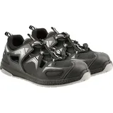 Högert Technik - SCHILL Sicherheitssandalen S1PS SR FO schwarz 43 | Sicherheitsschuhe Herren | Arbeitssandale Arbeitsschuhe Sicherheitssandale Som... - Schwarz - 43