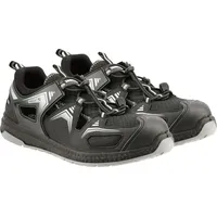 Högert Technik - SCHILL Sicherheitssandalen S1PS SR FO schwarz 43 | Sicherheitsschuhe Herren | Arbeitssandale Arbeitsschuhe Sicherheitssandale Som... - Schwarz - 43