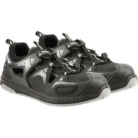 Högert Technik - SCHILL Sicherheitssandalen S1PS SR FO schwarz 43 | Sicherheitsschuhe Herren | Arbeitssandale Arbeitsschuhe Sicherheitssandale Som... - Schwarz - 43