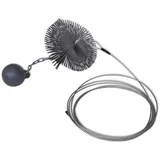vidaXL Runde Kaminreinigungsbürste Metall Durchmesser 15 cm