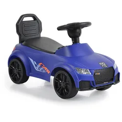 Moni Kinder Rutschauto Victory 321, Musikfunktion, Staufach unter dem Sitz blau