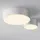 maytoni leuchten Zon IP 1 grau/weiß Aluminium 30 W