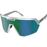 Scott Sport Shield Supersonic Edition Sonnenbrille, silber für Männer