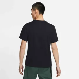 Nike Herren Sportswear Swoosh T-Shirt BLACK/WHITE S