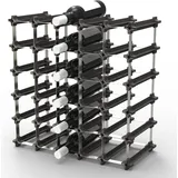 Nook Weinregal 25er-Medium Kit Silber
