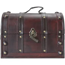 HMF 6404-130 Schatztruhe 30 x 20 x 22 cm 1-tlg. braun