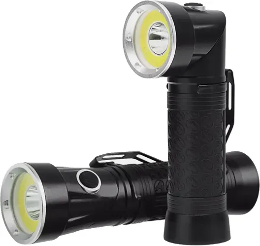 Arbeitslampe/Taschenlampe mit schwenkbarem Kopf 5154
