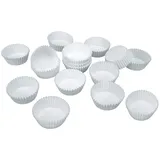 Städter Papierbackförmchen Mini weiß