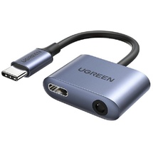 UGREEN USB-C to 3.5mm Audio Adapter with PD
