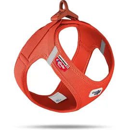 Curli Clasp Vest Hundegeschirr Sun Orange 2XS
