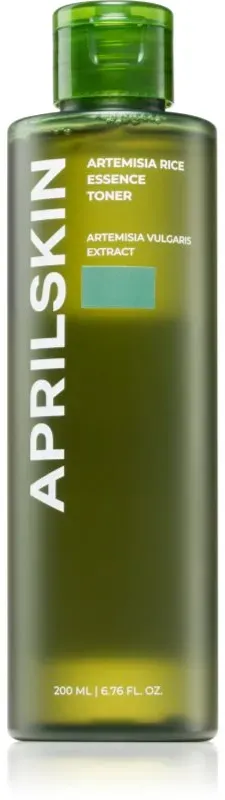 APRILSKIN Artemisia Rice Toner aufhellendes und feuchtigkeitsspendendes Gesichtswasser mit beruhigender Wirkung 200 ml