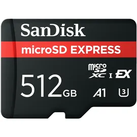 SanDisk Express microSDXC Speicherkarte 512 GB