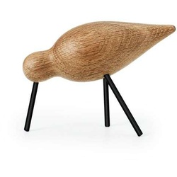 Normann Copenhagen - Shorebird Bildhauerei Medium Black - 15 cm