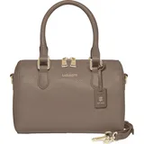 lazarotti Handtasche Bologna Leather Bowling Bag Taupe