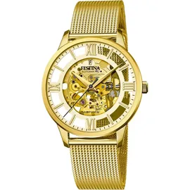 Festina Automatik F20667/1 Edelstahl gold 41,5 mm UF20667/1