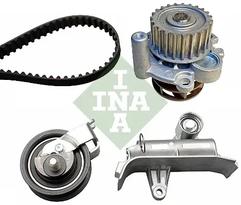 INA Wasserpumpe + Zahnriemensatz 530034530 für VW (SVW) (FAW)