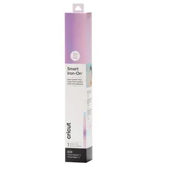 Cricut Smart Iron-On Holographic, Hitzebeständige Vinylrolle, Mehrfarbig, Muster