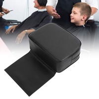 Kind Friseurstuhl Salon-Sitzerhöhung fürSalon Kind Kissen Kind Booster Sitzkissen Haare schneiden Styling Beauty SPA Ausrüstung (BLACK)