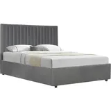 Habitat et Jardin Bett mit Bettkasten Mia - 160 x 200 cm - Grau
