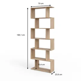 Vicco Raumteiler Levio, 70 x 196.1 cm,