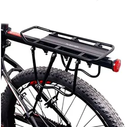 Gepäckträger Fahrrad Extender - Hinterradgepäckträger - Mountainbike - Rennrad SCHWARZ NO SIZE