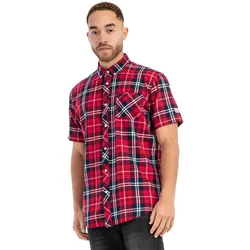 Lonsdale Herren Kurzarmhemd schmale Passform BRIXWORTH