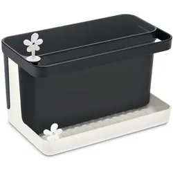 Koziol - Park-it Spülorganizer, cotton white / cosmos black