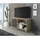 SKRAUT HOME Wind 100 TV-Schrank 95 x 40 x 57 cm Anthrazitgrau/Eiche