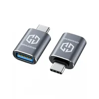 GRAUGEAR USB 3.2 Gen2 2 Stücke Adapter aus Aluminium, 10Gbps