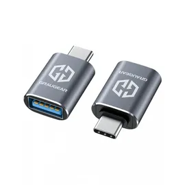 GRAUGEAR USB 3.2 Gen2 2 Stücke Adapter aus Aluminium, 10Gbps