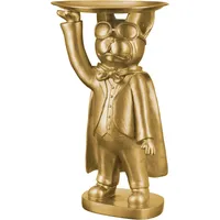 Casablanca by Gilde GILDE Figur Hero Dog goldfarben - (H) 31 cm | Gr.: onesize
