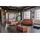 KAWOLA Sofa VILNIUS 2-Sitzer Kunstleder mit Lederanteil cognac
